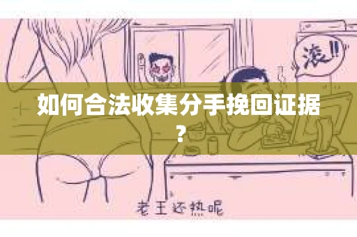 如何合法收集分手挽回证据? 如何合法收集分手挽回证据?