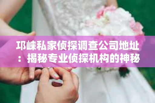 邛崃私家侦探调查公司地址：揭秘专业侦探机构的神秘面纱