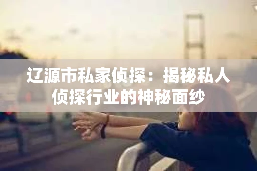 辽源市私家侦探：揭秘私人侦探行业的神秘面纱