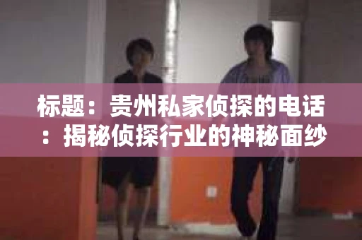 标题：贵州私家侦探的电话：揭秘侦探行业的神秘面纱