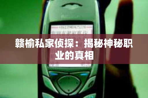 赣榆私家侦探：揭秘神秘职业的真相