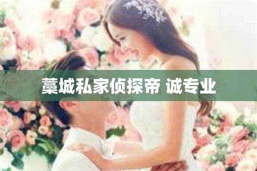 藁城私家侦探帝 诚专业