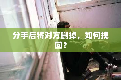 分手后将对方删掉，如何挽回？
