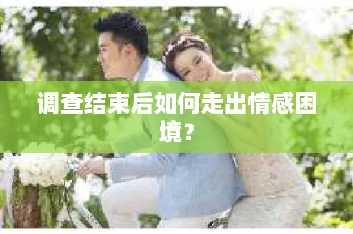 调查结束后如何走出情感困境? 调查结束后如何走出情感困境?