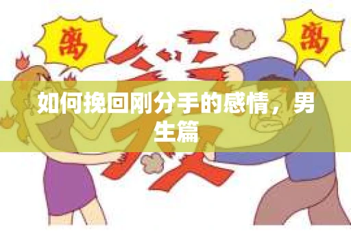 如何挽回刚分手的感情，男生篇