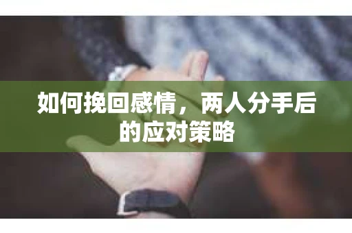 如何挽回感情，两人分手后的应对策略